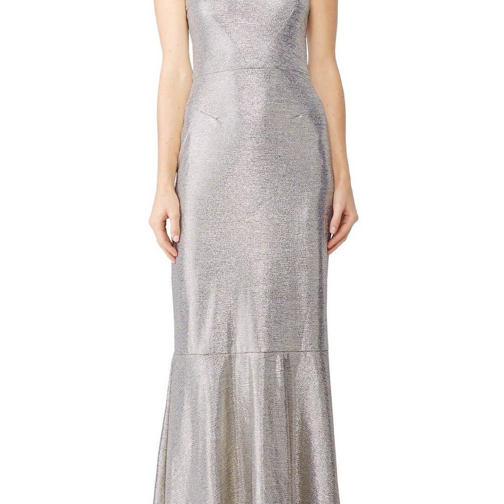 Hutch Silver Cameron Gown Size 4